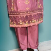 3 PC Embroidered Lawn (Pret) - Image 3