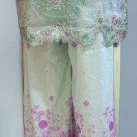 3 PC Sequin Embroidered Slub Lawn (Pret) - Image 2
