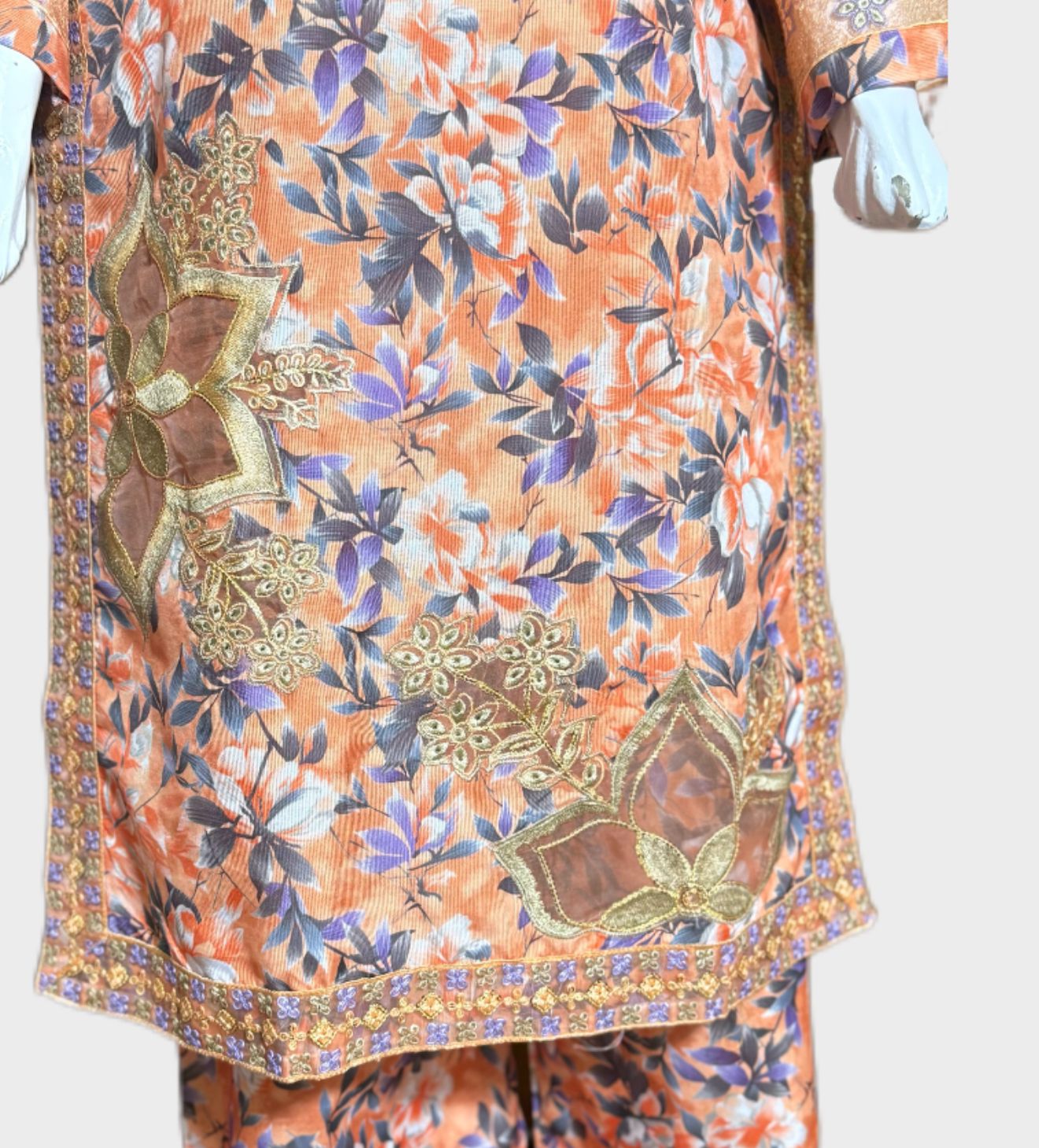 3 PC Embroidered Khadi (Pret)