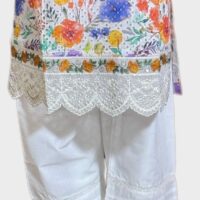 3 PC Schiffli Embroidered Lawn (Pret) - Image 4