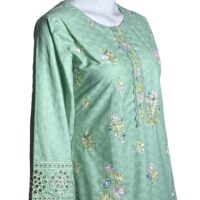 3 PC Embroidered Winter Cotton (Pret) - Image 3