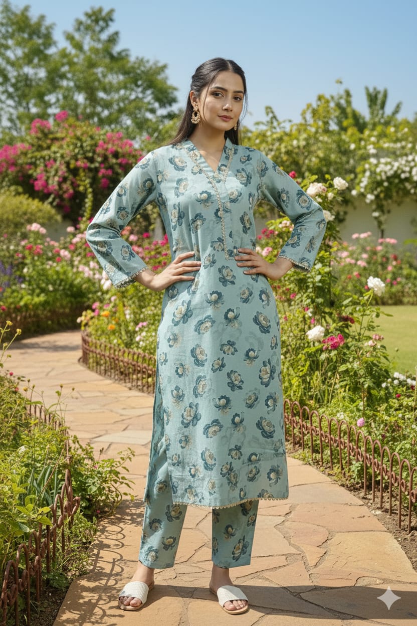 3 Pc Printed Karandi (Pret) - Image 3