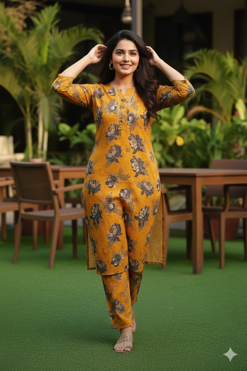 3 Pc Printed Karandi (Pret)