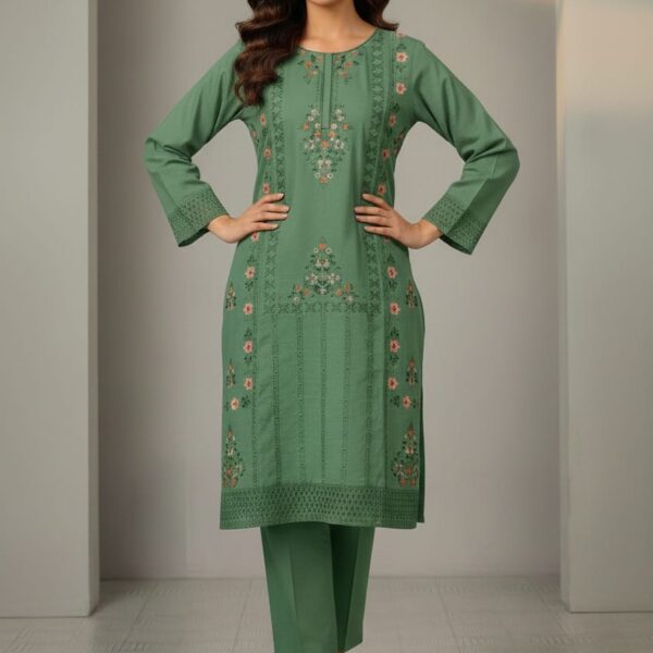 3 Pc Embroidered Cotton (Pret)