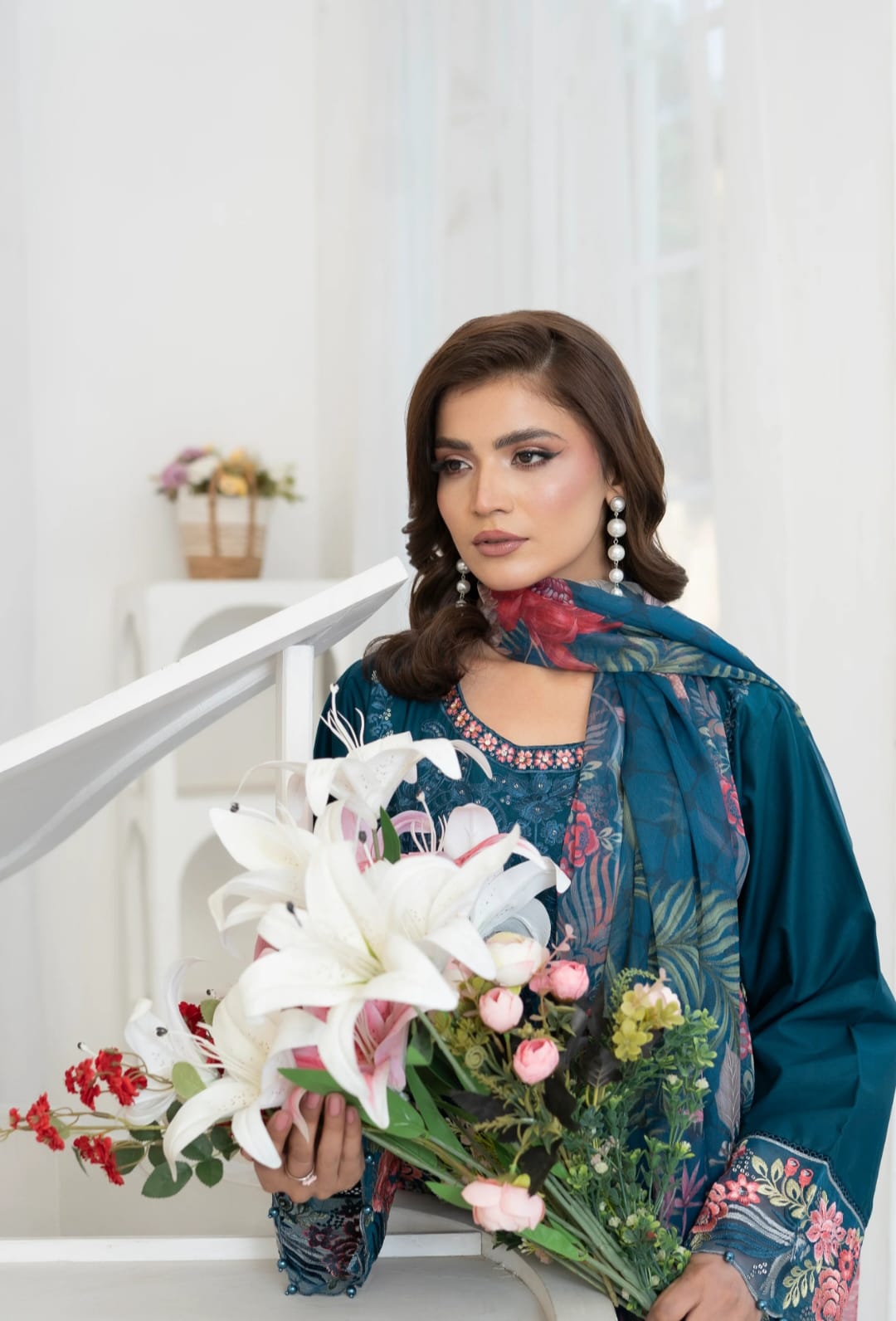 3Pc Embroidered Lawn (Pret)